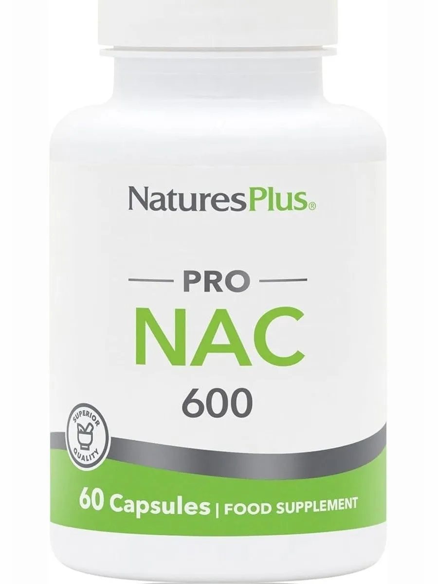 Pro NAC (N-ацетил-L-цистеин) 1200 мг 60 капсул